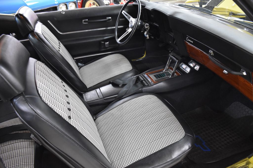 1969 Camaro For Sale - Interior View