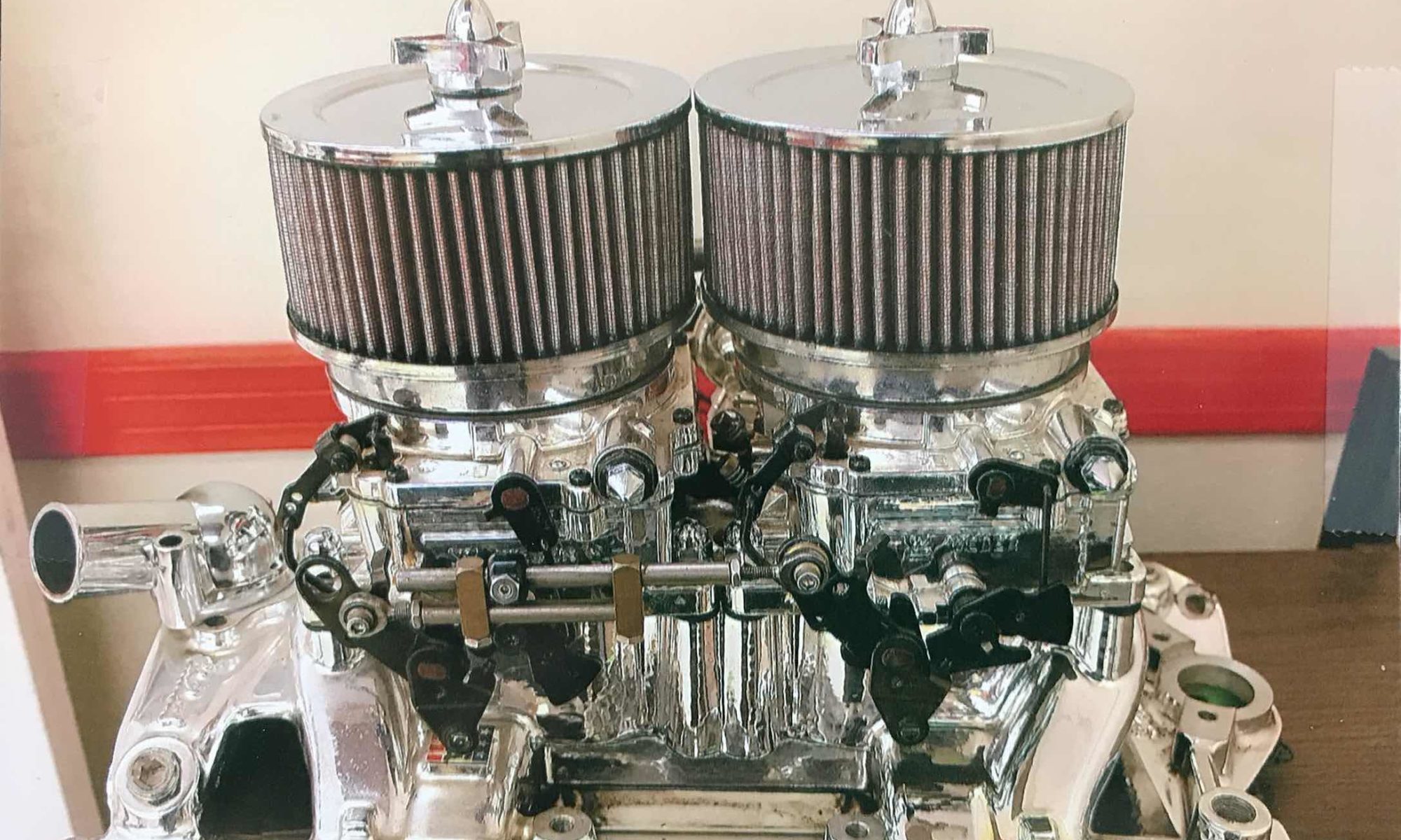 Edelbrock Dual-Quad Carb and Manifold Package